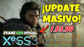 Crimson Desert se ACTUALIZA ¡llega Intel Frame Generation OFICIAL!