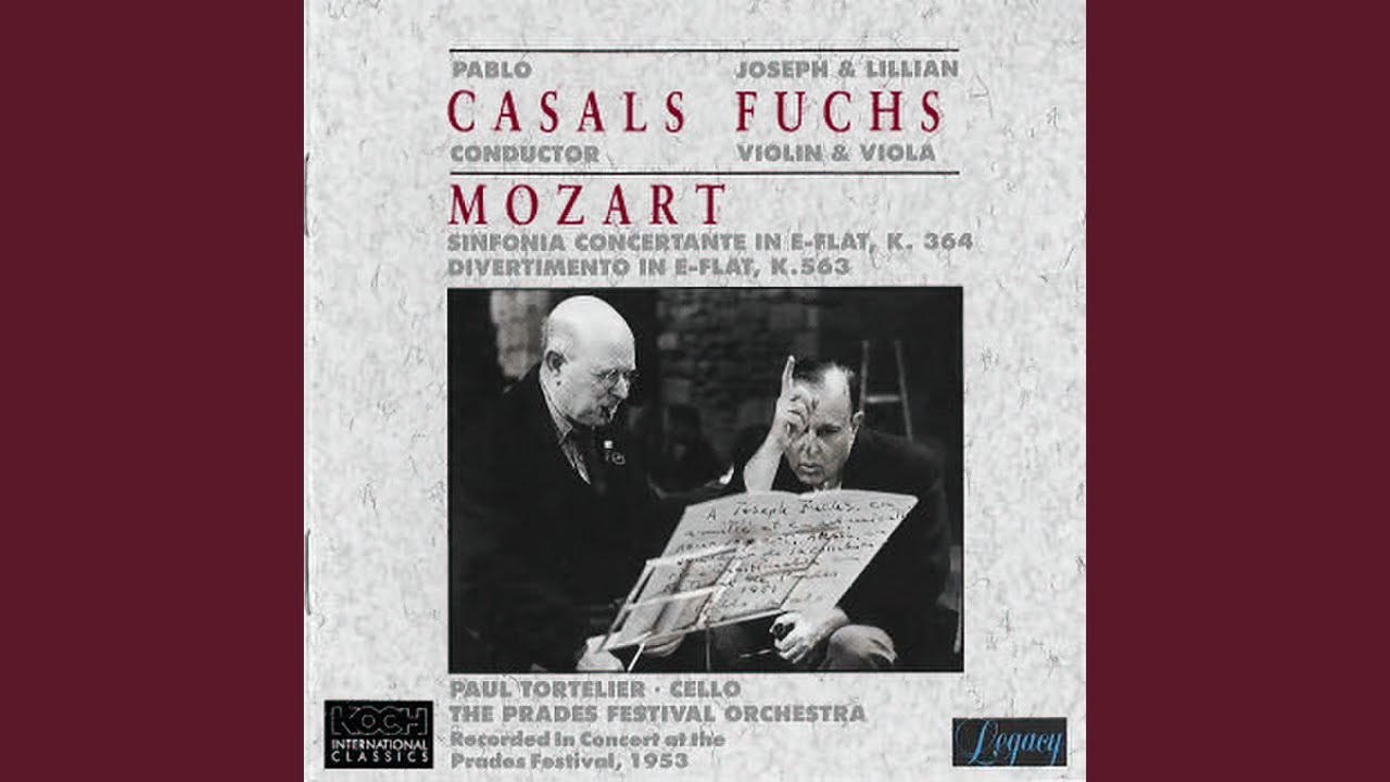 Sinfonia Concertante In E-flat, K.364: Allegro Maestoso