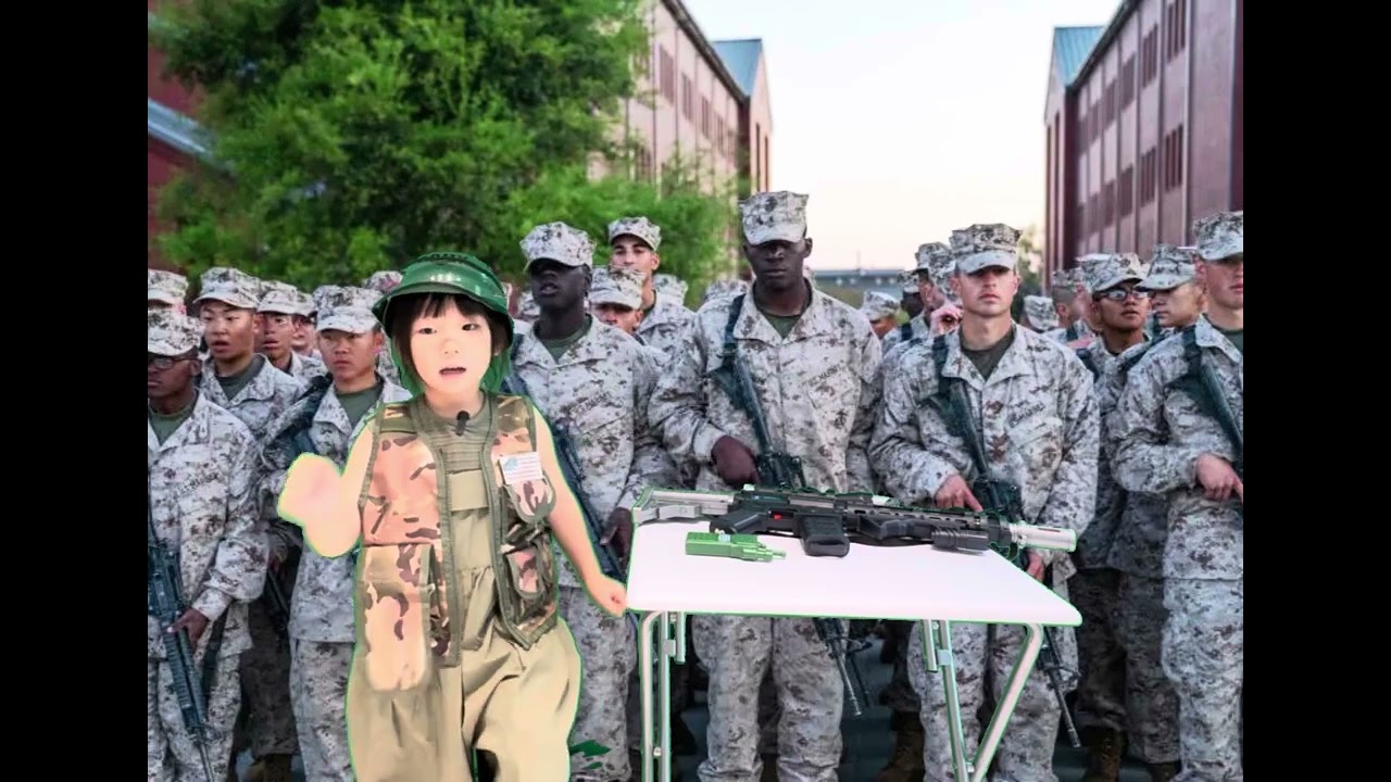 Aryssa Lim | L1M3 - Kiddos Dream Job | Army Commander | Johan Bukit Jalil | Green Screen