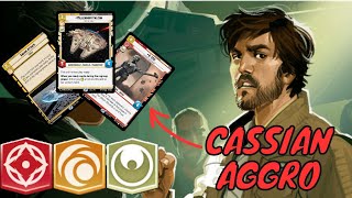 Cassian Cunning Aggro is WILD | Deck Breakdown | Star Wars Unlimited