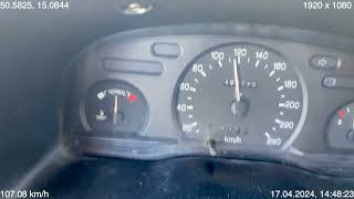 1997 Ford Transit 2.5DI acceleration&top speed