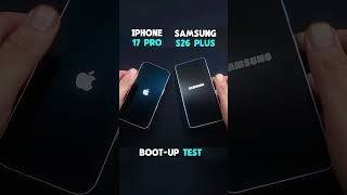 💀IPHONE 17 PRO VS SAMSUNG S26 PLUS BOOT-UP TEST 💥🥶