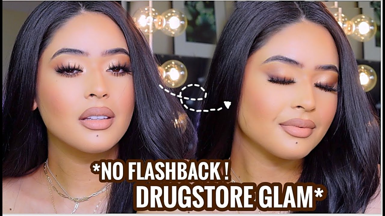 GRWM♡ DRUGSTORE BIRTHDAY GLAM | FULL COVERAGE BRONZE SOFT GLAM + EVERYDAY CURLS + OUTFIT ✨