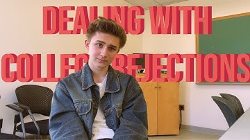 how to deal with college rejections (from someone who knows)