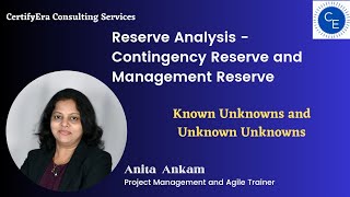 Reserve Analysis   Contingency Reserve and Management Reserve