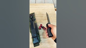 Can This Knife Actually Shoot?! #shorts