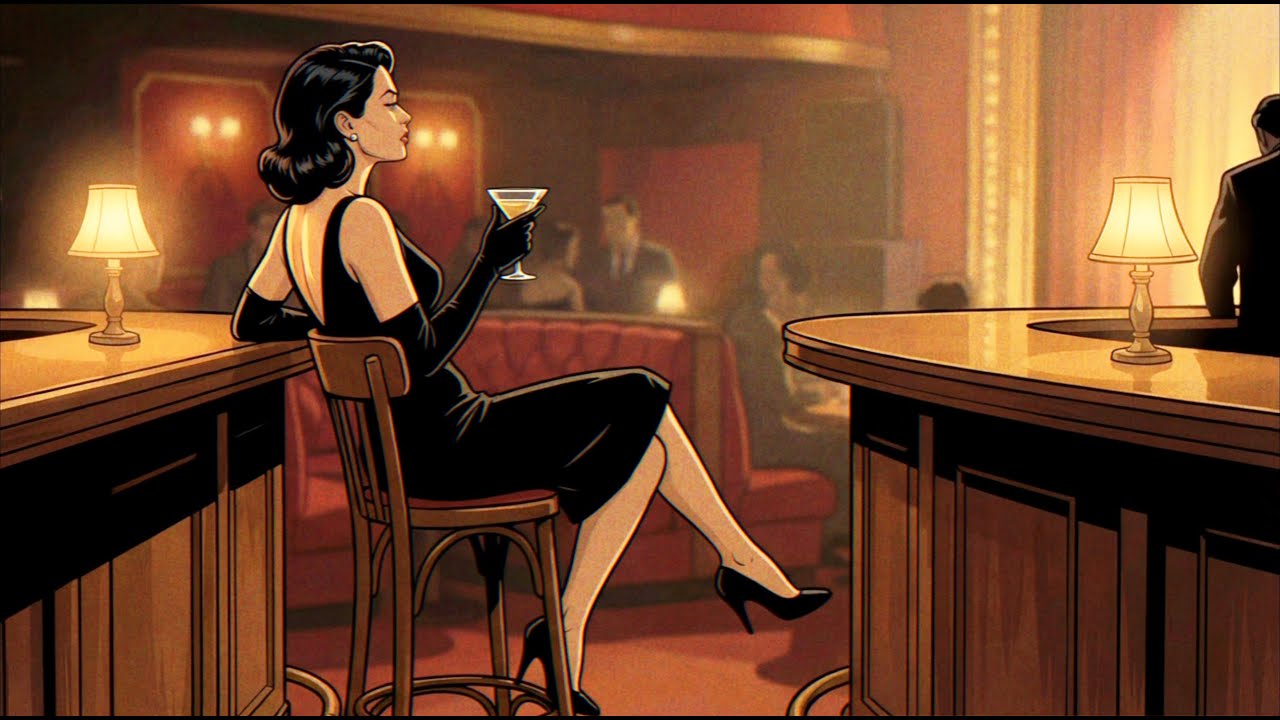 Vintage Jazz Bar – 1940s Slow Noir Jazz
