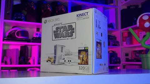Xbox 360 Star Wars Kinect Limited Edition Unboxing
