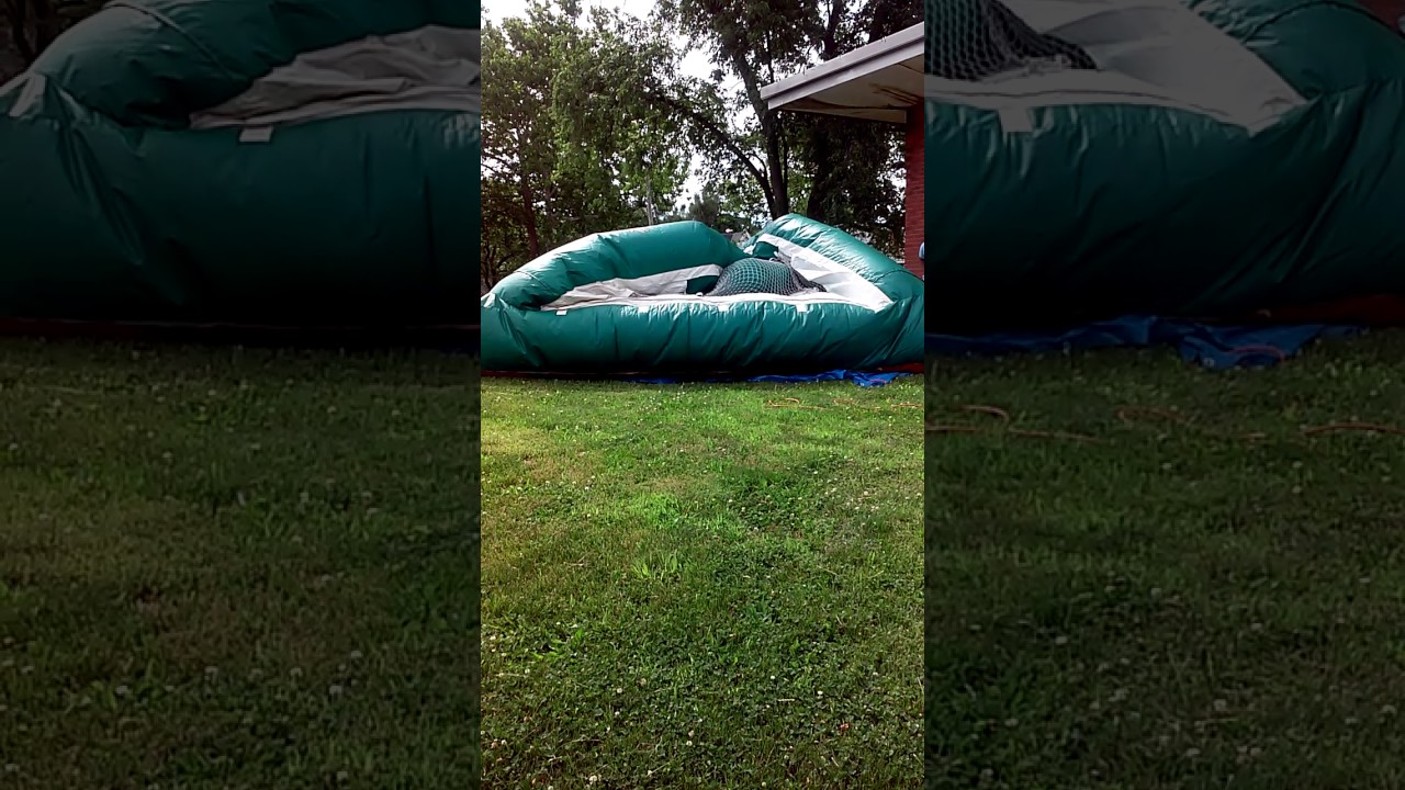 Enclosed Soccer Bounce House Rentals YouTube