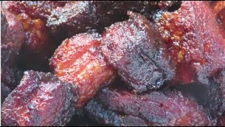 Kuma Chefs Knife Review And Giveaway And Bbq Pork Belly Burnt Ends