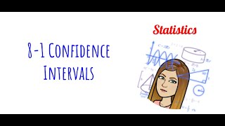 Stats - 8-1 Confidence Intervals