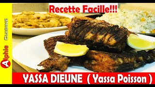 YASSA DIEUNE (Yassa Poisson) Recette Facile