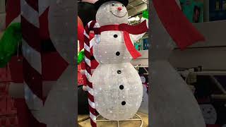 Giant Snowman😮👍 #shorts #christmas #snowman #giant