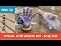 Odlévání těla - Body cast - silikonové formy na odlévání