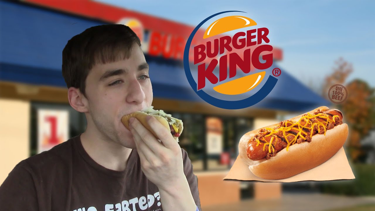Burger king Chili Cheese Grilled Dog Food Review 135 YouTube