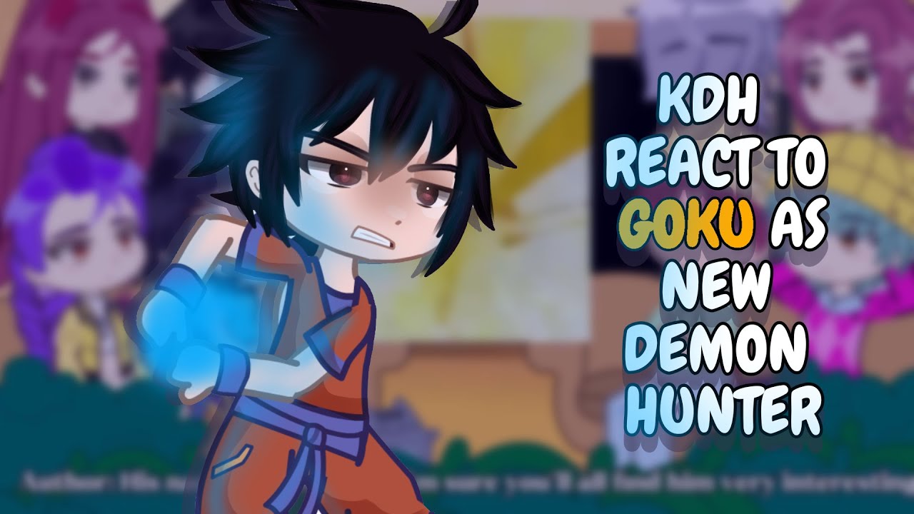 KPop Demon Hunters React To Goku As New Demon Hunter || Gacha React