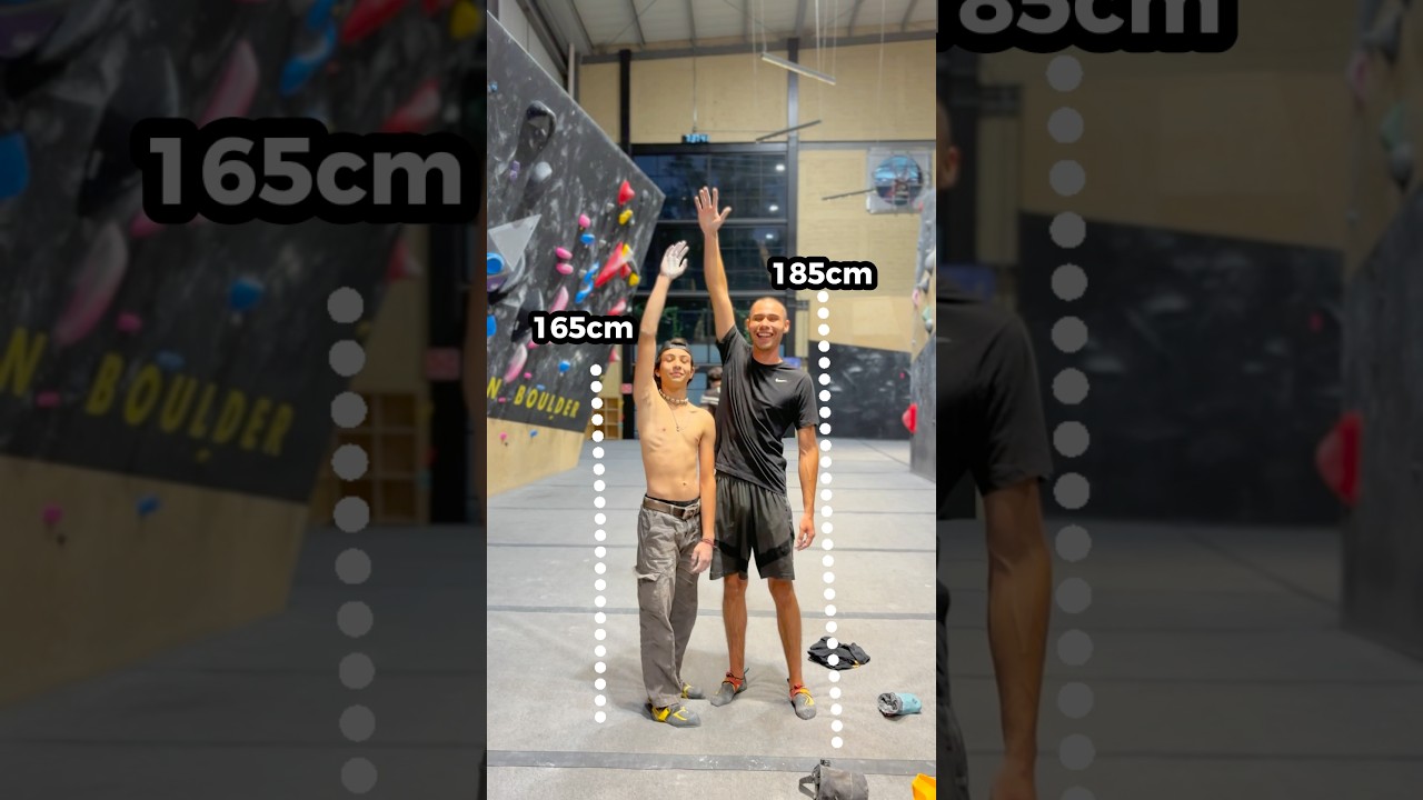 ¿Es más fácil escalar para los altos? 🤔