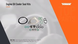 Highlighted Part: Engine Oil Cooler Seal Kit for Select Buick & Chevy Models