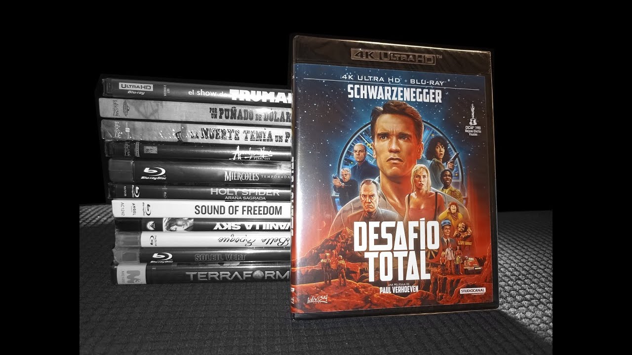 Por un puñado de compras: casi trilogía del dollar en 4k, blurays y 4Ks. Y pelis vistas.
