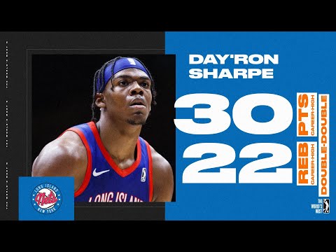 Video: Day'Ron Sharpe Posts Monster 30-20 Game In NBA G League