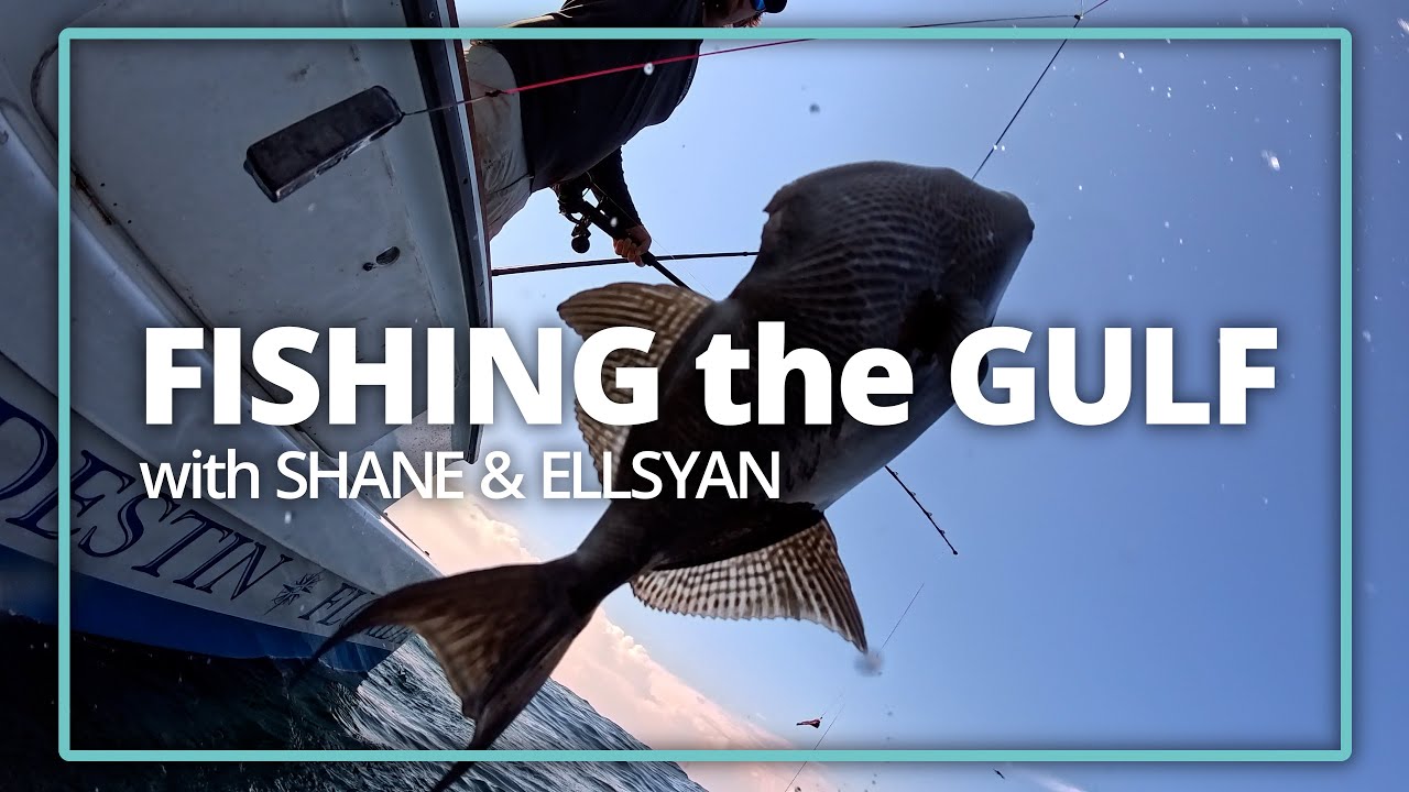 Донная рыбалка с моей 12-летней дочерью в Дестине-Форт-Уолтоне - Шейн Огос в заливе Амексико;)