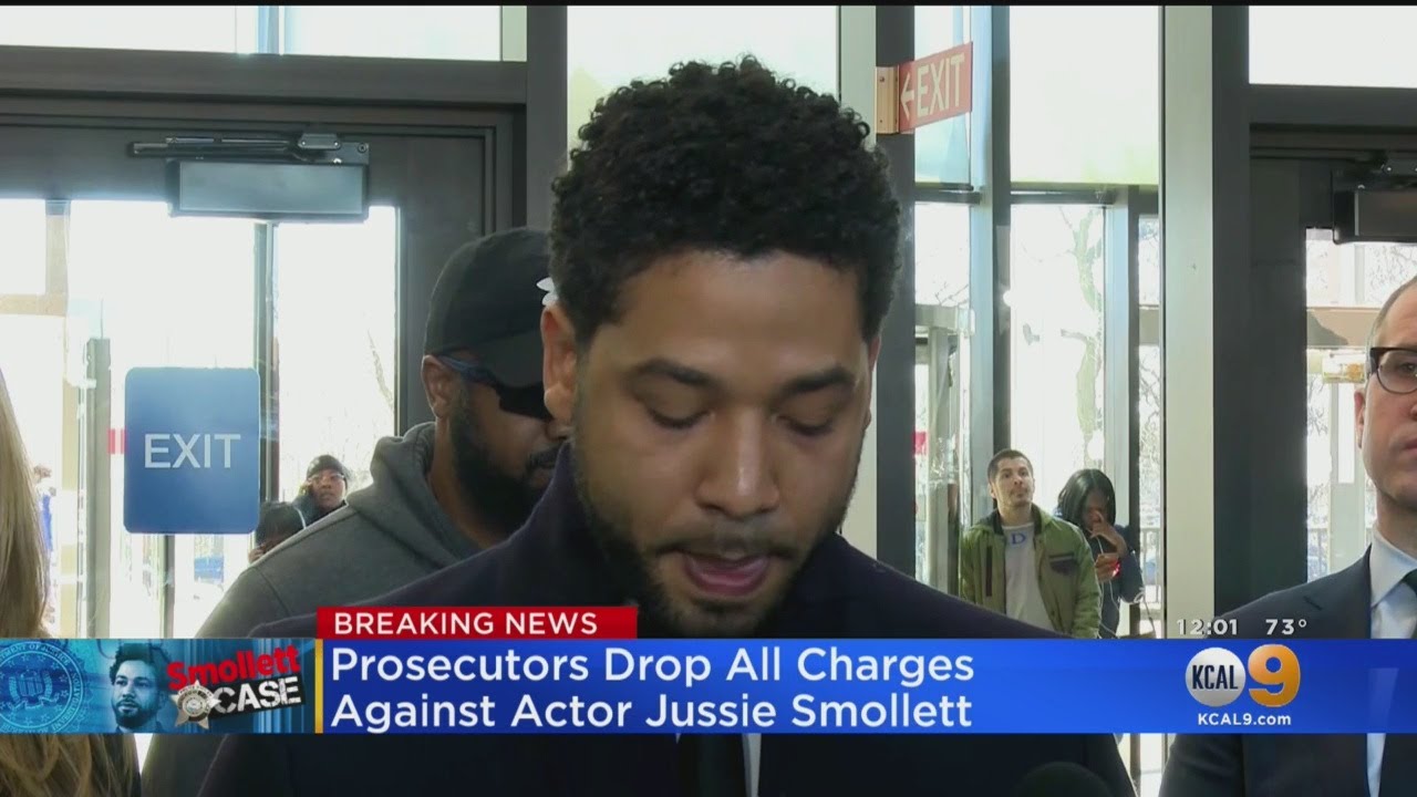All Charges Against Jussie Smollett Dropped - YouTube