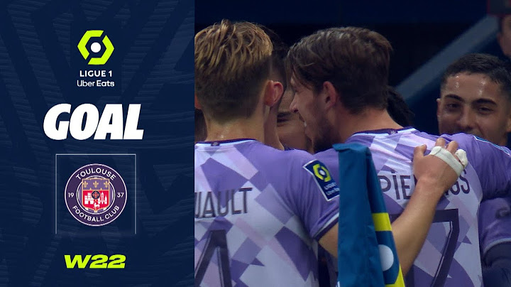 Goal Branco VAN DEN BOOMEN (20' - TFC) PARIS SAINT-GERMAIN - TOULOUSE FC (2-1) 22/23