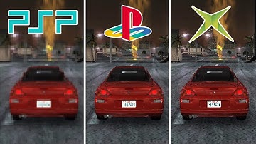 Midnight Club 3 (2005) PSP vs PS2 vs XBOX | Graphics Comparison