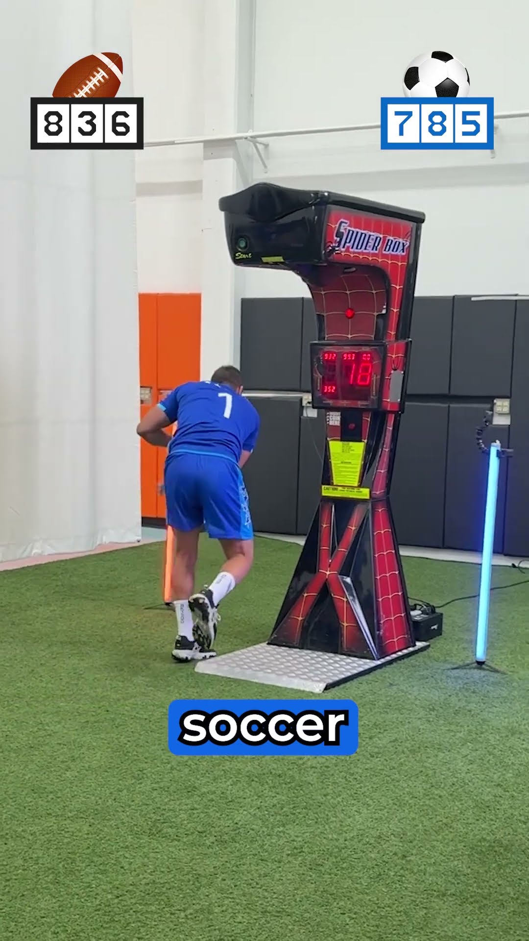 Who can punch harder? Soccer vs Football