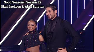 Good Seasons: Season 29 Skai Jackson \& Alan Bersten