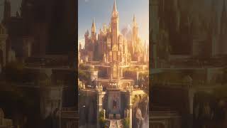 Castle In The Sky - Music and Ambience - D&amp;D, Sleep, Relaxation #shorts #fantasymusic #dndmusic
