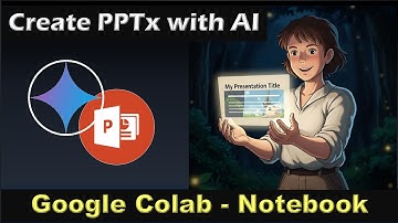 Generate Powerpoint (PPT) with AI - using Python, Gemini on Google Colab