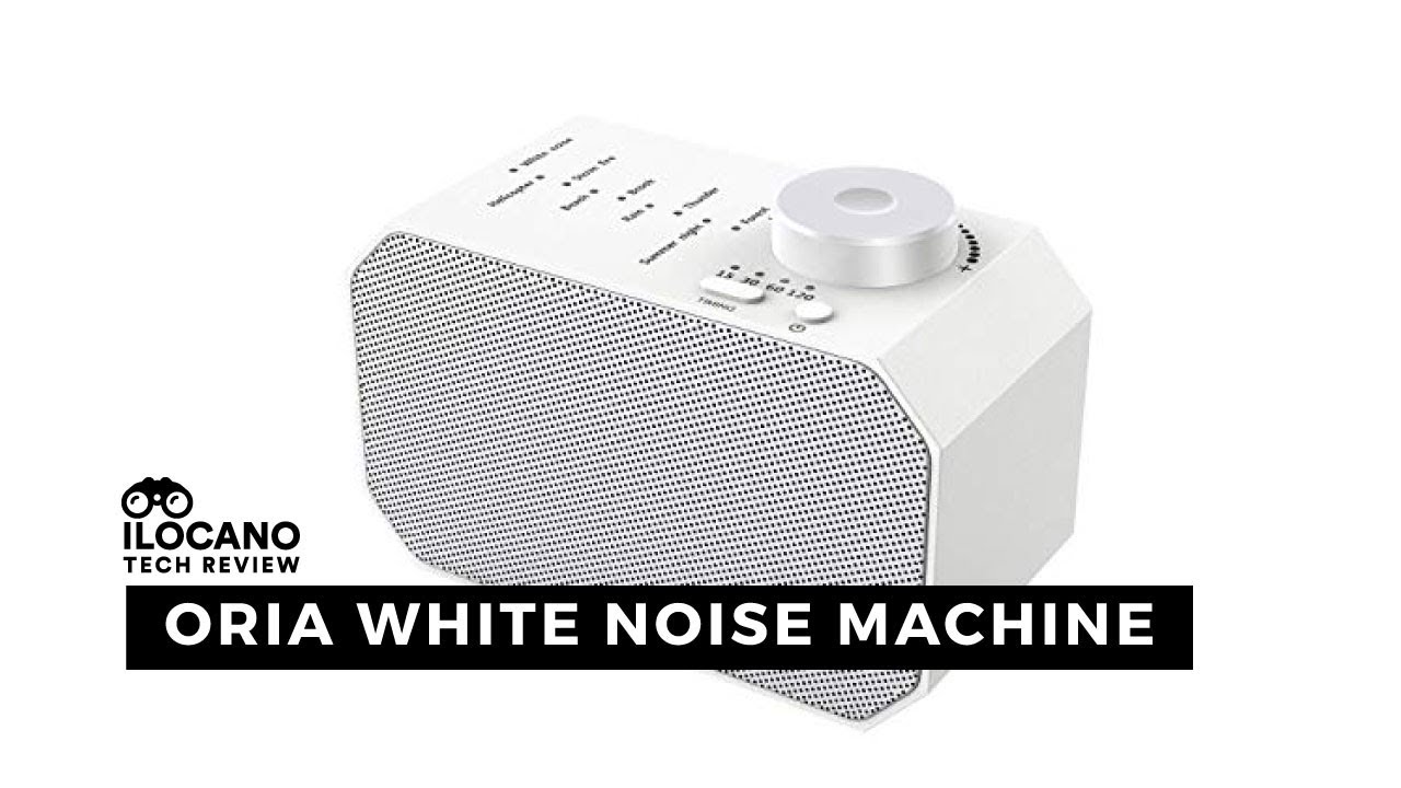 Oria White Noise Machine - YouTube