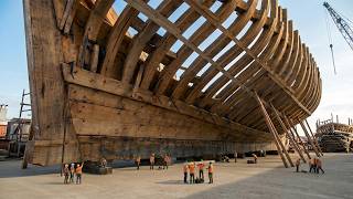 Inside a Wooden Shipyard | How Wooden Ships Are Built from Forest to Ship – Part 3