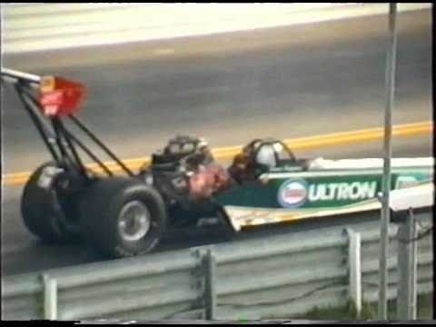 Drag Racing 1995 - Top Fuel Semi finals - Nitrolym...