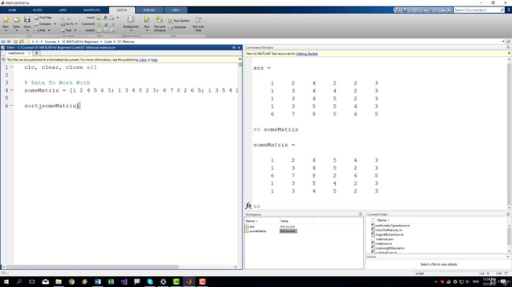 Sort coordinate from top left to bottom right matlab năm 2024