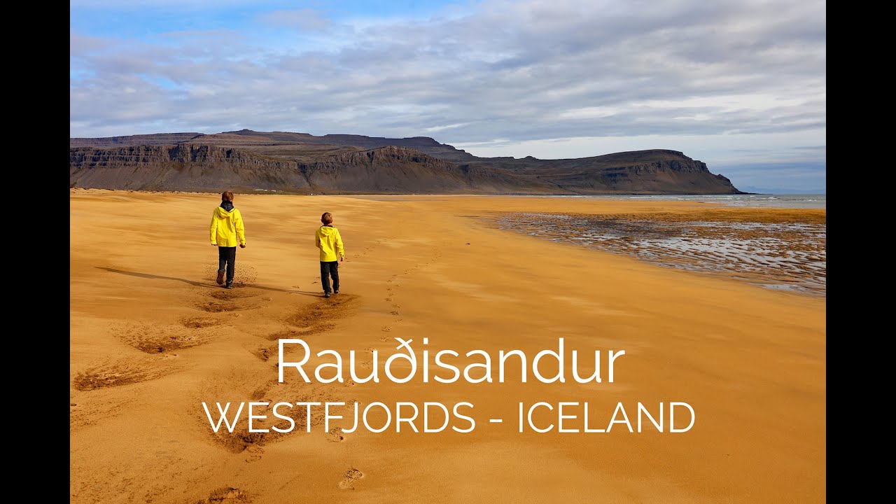 Raudasandur Beach - Westfjords, Iceland — Raudasandur — video poster