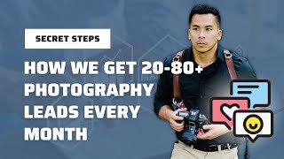 Wedding Photography : 20  80 Leads A Month
