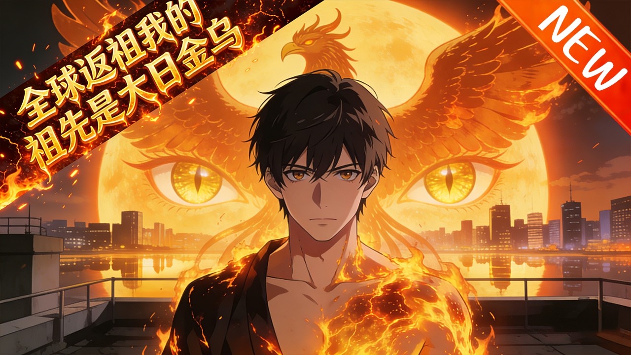 💥【新番上线】《全球返祖我的祖先是大日金乌》紫月降临，全球返祖！苏易携先祖系统，先化霍元甲横扫妖人，再变张道陵雷法诛邪，解锁华夏诸圣，逆伐邪神守护人间！#斗破动漫 #逆袭 #战斗