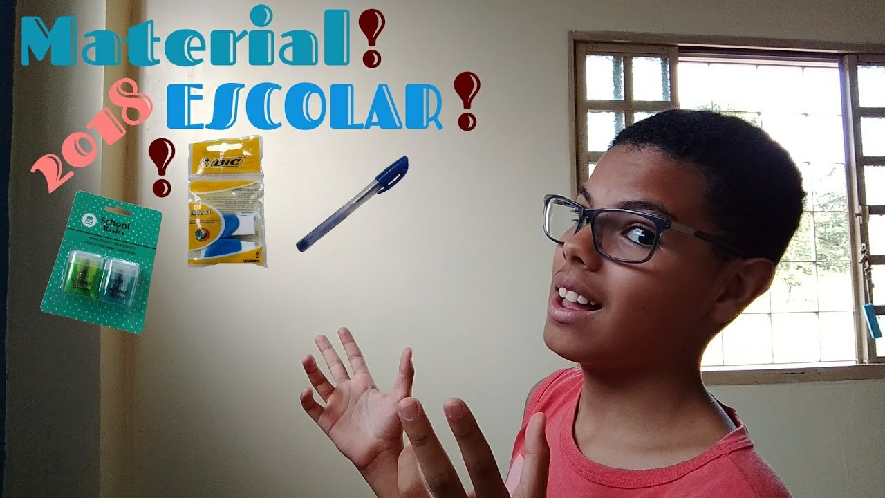 MEU MATERIAL ESCOLAR 2018!!! | VictorTv