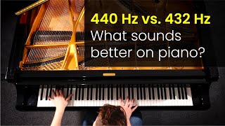 440 Hz vs. 432 Hz Comparison on Live Grand Piano (Kawai GX-6) - Do you hear a difference?