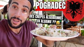 J’AI MANGÉ DES CREPES ALGERIENNES EN ALBANIE ?? 🇦🇱 (POGRADEC)