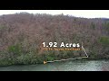 1.92 Acres for Sale Toccoa River    Woodlands Bluff Lane, Mineral Bluff, GA 30559