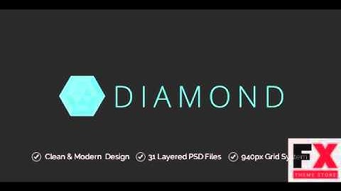 Preview Diamond - Multipurpose Business PSD Template TForest