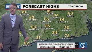 FORECAST: 90° heat returns, as well as chances for storms!