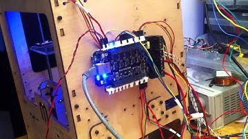 Parallel steppers and solenoids on replicape