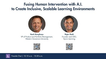 Fusing Human Intervention with A.I. to Create Inclusive, Scalable Learning Environments
