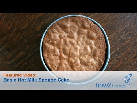 Basic Hot Milk Sponge Cake