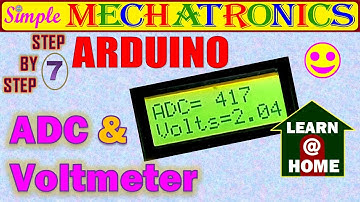 Step-by-Step ARDUINO Step#7 Analog to Digital Converter (ADC) | Arduino Uno & coding