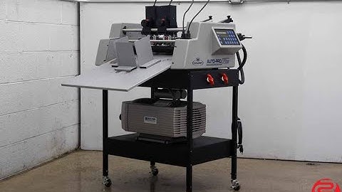Count Auto-Pro Plus Numbering Machine w/ Two Numbering Heads